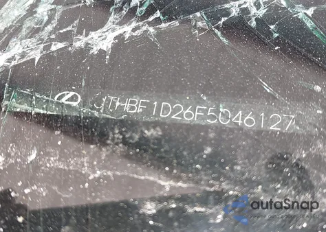 2015 Lexus Is 250 z USA, uszkodzony, nr VIN JTHBF1D26F5046127